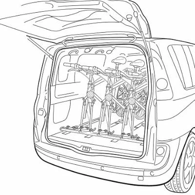 PERUZZO Barre De Fixation Pour Vélo Dans Le Coffre - GENOVA – Image 6