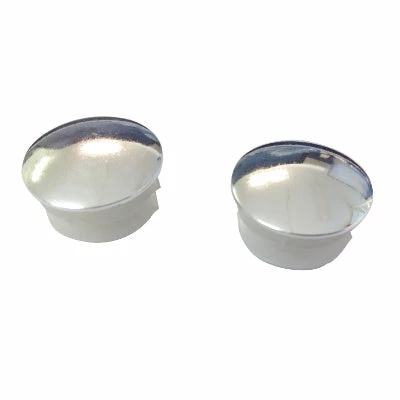 Point Bouchons De Guidon Chromé Pour Vélo - La Paire – Image 3