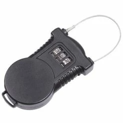 Brandless Cable 110 Cm Rétractable Fermeture Code - Sécuriser Selle Casque