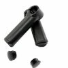 Brandless Cornes De Guidon De Vélo Noir Aluminium 110 Mm