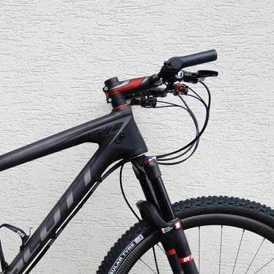 Brandless Cornes De Guidon De Vélo Noir Aluminium 110 Mm – Image 3