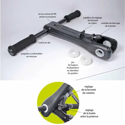 D.Bar D-Bar - Réhausseur De Guidon De Vélo – Image 2