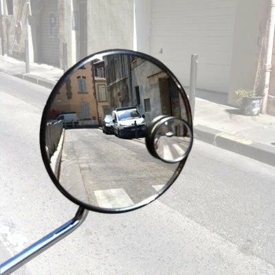 Messingschlager Pastille Miroir Convexe Sur Rétroviseur Large – Image 2