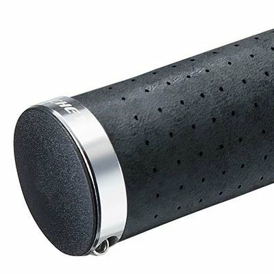 Poignées De Vélo En Cuir Synthétique Noir Classic - Ritchey – Image 3