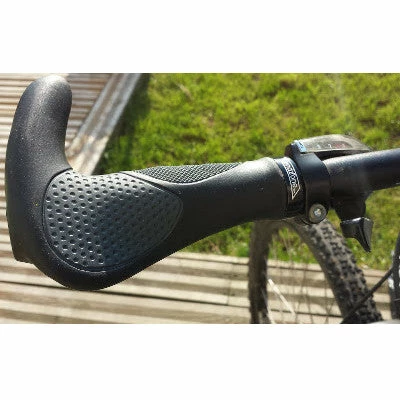 VELO Poignées Vélo Ergonomiques Avec Cornes Triple Densité - La Paire – Image 3