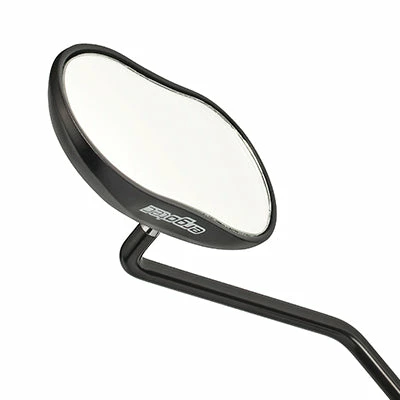 Ergotec-Humpert Rétroviseur Vélo Gauche à Long Bras M-88 LV Ergotec Noir Sablé – Image 2