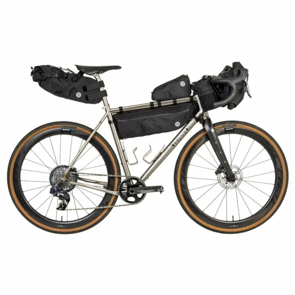 Sacoche De Cadre Noire Bikepacking 3L, 4L Ou 5,5L Venture Agu – Image 5