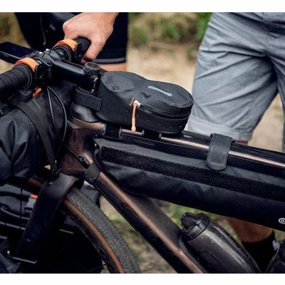 Sacoche De Cadre 4L Noire Bikepacking TopTube Ortlieb – Image 4