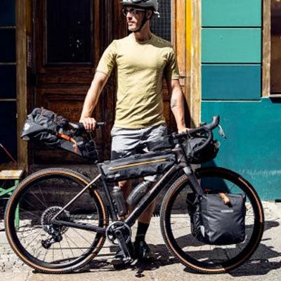 Sacoche De Cadre 4L Noire Bikepacking TopTube Ortlieb – Image 5