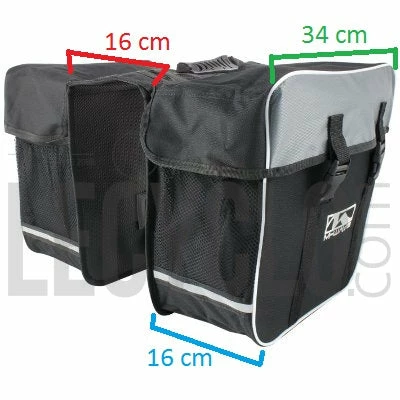 M-Wave Sacoche Double Pour Vélo Day Tripper – Image 2