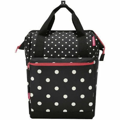 Sacoche Porte-bagages Reisenthel X Klickfix Roomy GT Pois Blancs
