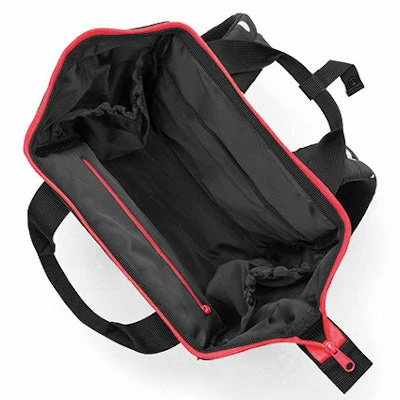 Sacoche Porte-bagages Reisenthel X Klickfix Roomy GT Pois Blancs – Image 2