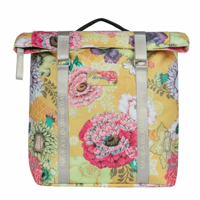 Sacoche Vélo Double Porte-bagage Amovible MIK Jaune Bloom Basil – Image 2