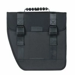 Sacoche Vélo Noire Pour Porte-bagage Arrière Tour Basil Gauche