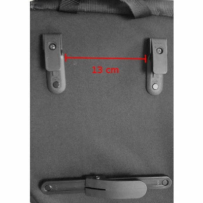 Set De Sacoches Vélo 30L Fixation Crochets XLC – Image 4