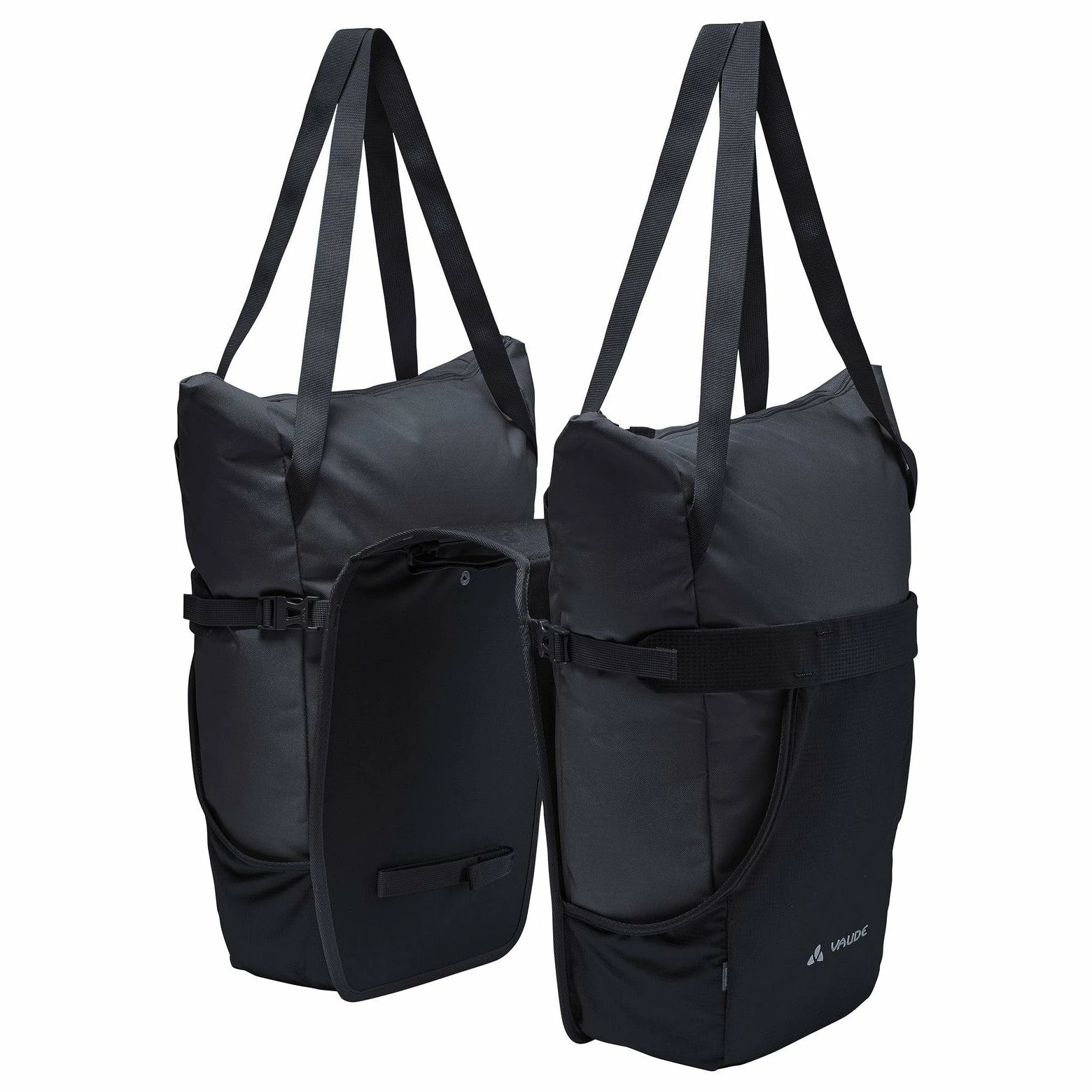 Double Sacoche De Vélo Avec Sacs Cabas TwinShopper Vaude – Image 3