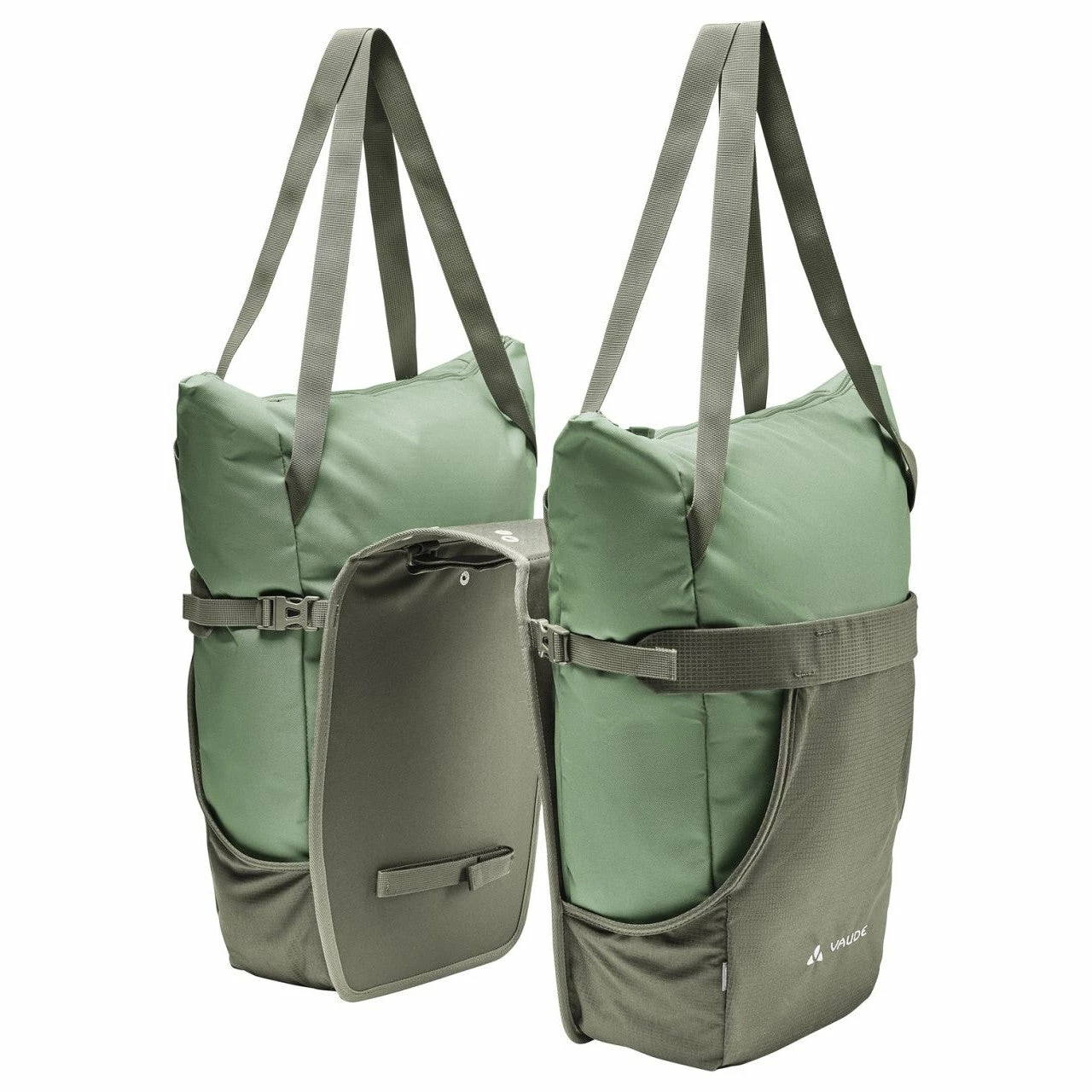 Double Sacoche De Vélo Avec Sacs Cabas TwinShopper Vaude – Image 7